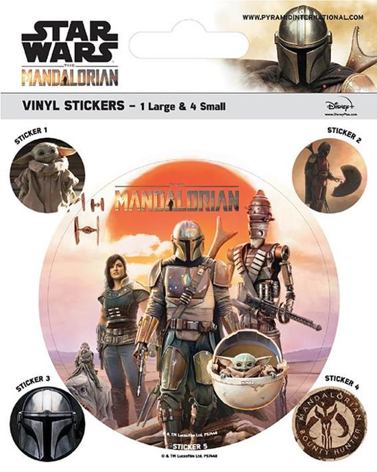 Cover for Stickers · MANDALORIAN - Legacy - Vinyl Stickers (MERCH) (2020)