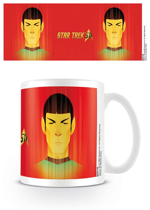 Cover for Mokken · Star Trek - Beaming Spock 50Th Anniversary (Tazza) (Leketøy) (2017)
