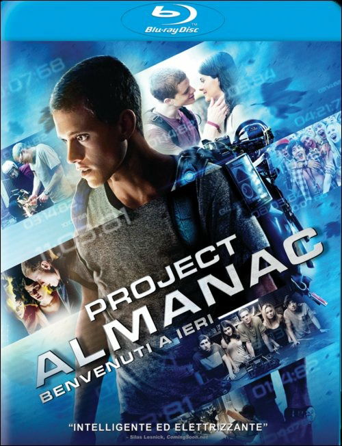 Cover for Project Almanac · Benvenuti A Ieri (Blu-ray) (2015)