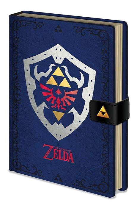 Cover for Premium Notebooks · A5 Premium The Legend Of Zelda Hylian Shield (N/A) (2019)