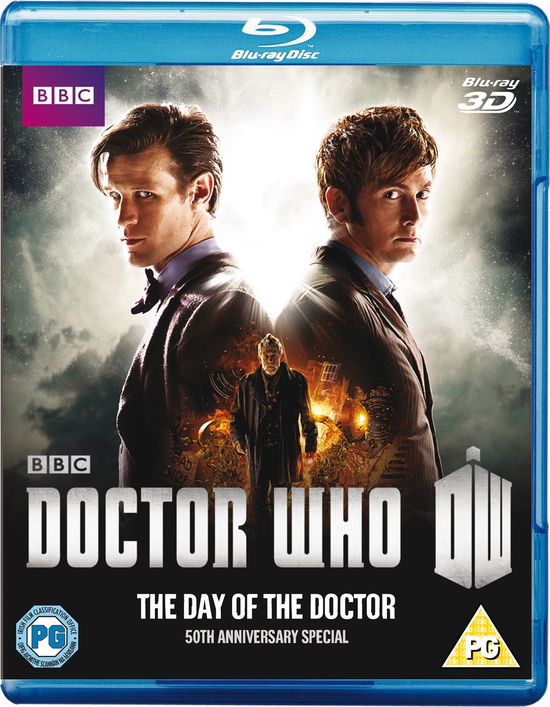 Cover for Doctor Who-50th Anniversary Release · Doctor Who - The Day Of The Doctor 3D+2D (Blu-Ray) [Ray 50th Ann. edition] (2013)