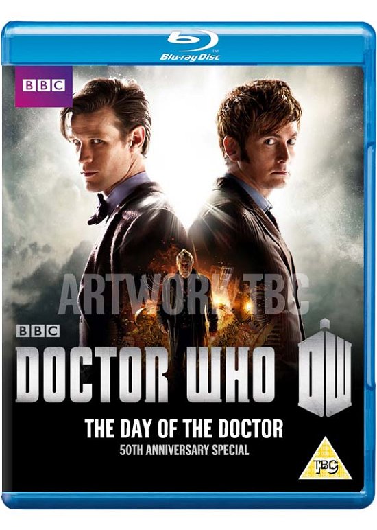 Cover for Doctor Who-50th Anniversary Release · Doctor Who - The Day Of The Doctor 3D+2D (Blu-ray) [Ray 50th Ann. edition] (2013)