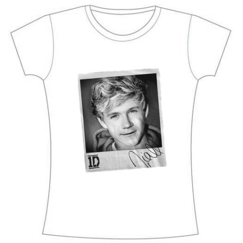 Cover for One Direction · One Direction Ladies T-Shirt: Solo Niall (Skinny Fit) (T-shirt) [size S] [White - Ladies edition]