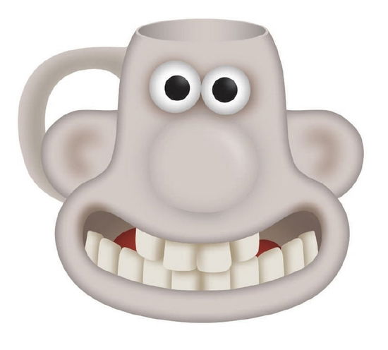 Cover for Aardman: Half Moon Bay · Wallace &amp; Gromit - Wallace (Mug / Tazza) (MERCH) (2024)