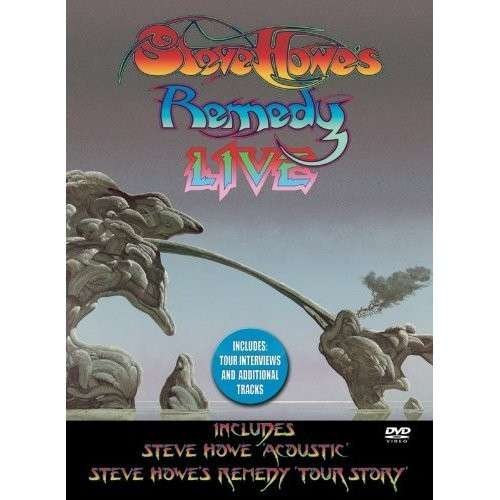 Cover for Steve Howe · Remedy Live (DVD) [Digipak] (2019)