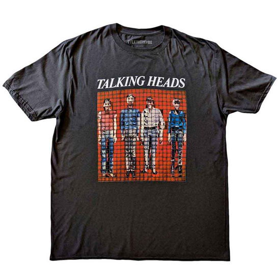 Talking Heads Unisex T-Shirt: Pixel Portrait - Talking Heads - Produtos -  - 5056561081489 - 