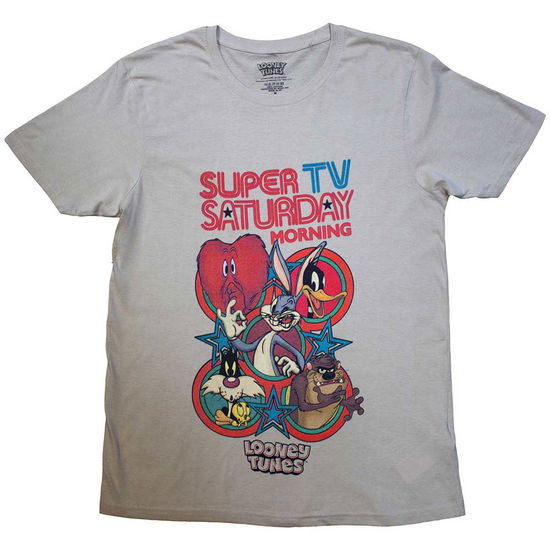 Looney Tunes Unisex T-Shirt: Super Saturday TV - Looney Tunes - Merchandise -  - 5056737257489 - 