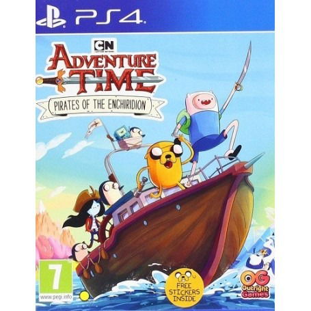 Cover for Outright Games · Adventure Time: Pirates of the Enchiridion (PS4) (2018)