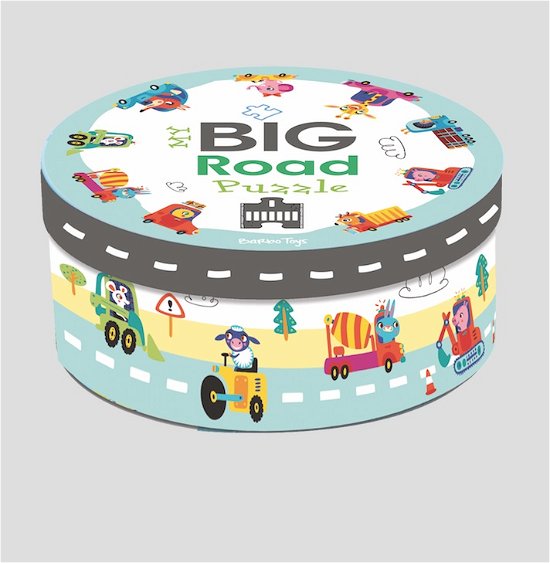 My Big Road Puzzle - Barbo Toys - Autre - GAZELLE BOOK SERVICES - 5704976058489 - 13 décembre 2021
