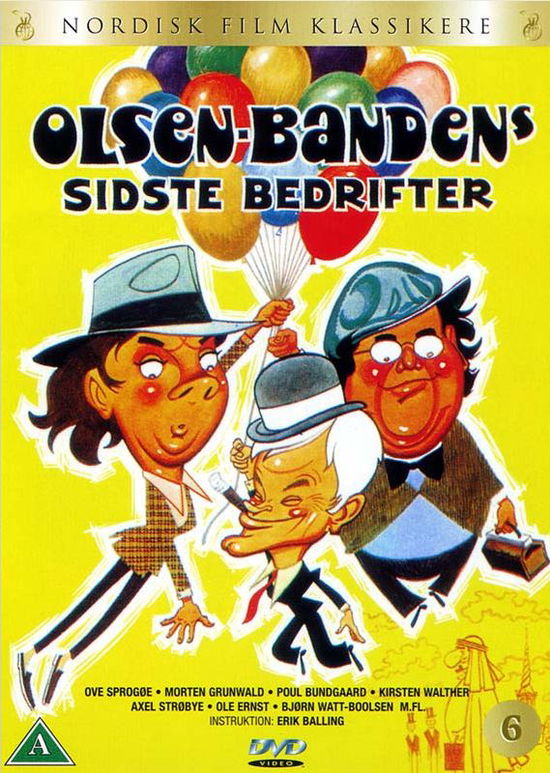 Olsen Banden  6 - Sidste Bedrifter - Olsen Banden - Films -  - 5708758650489 - 17 septembre 2003