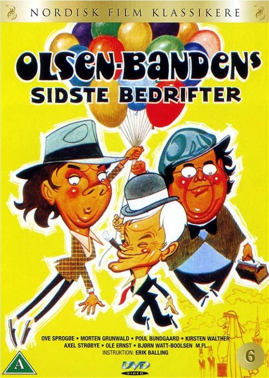 Cover for Olsen Banden · Olsen Banden  6 - Sidste Bedrifter (DVD) (2003)