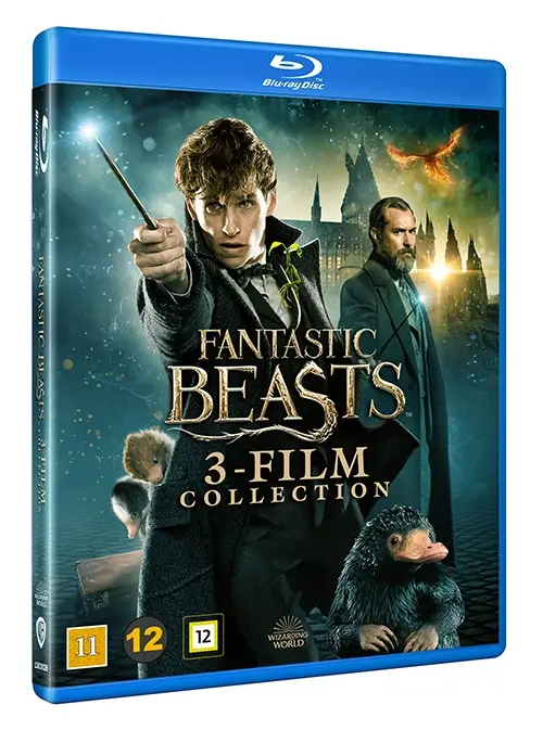 Cover for Fantastic Beasts · Fantastic Beasts 3 Film Collection (Blu-ray) (2023)