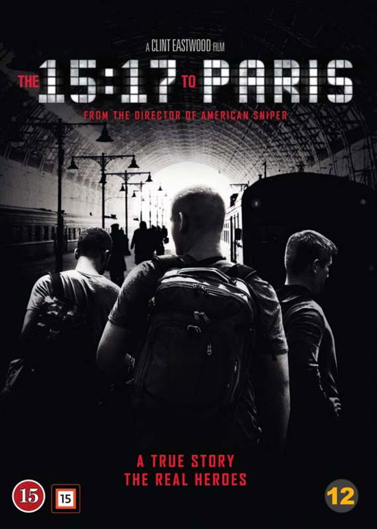The 15:17 To Paris - Clint Eastwood - Películas -  - 7340112744489 - 5 de julio de 2018