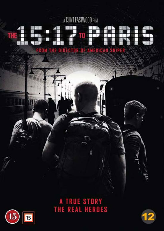 The 15:17 To Paris - Clint Eastwood - Film -  - 7340112744489 - 5. juli 2018