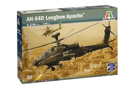 Italeri - Ah-64d Longbow Apache 1:48 - Italeri - Merchandise - Italeri - 8001283027489 - 