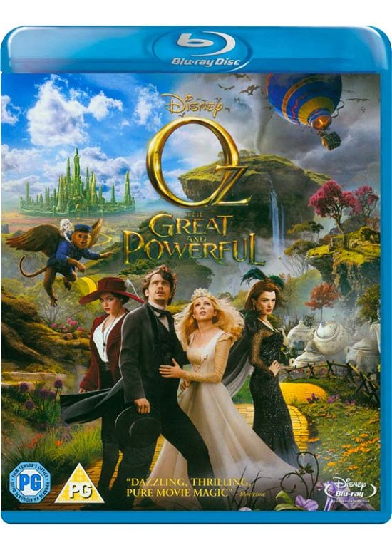 Cover for Oz the Great &amp; Powerful · Oz - The Great And Powerful (Blu-ray) (2013)
