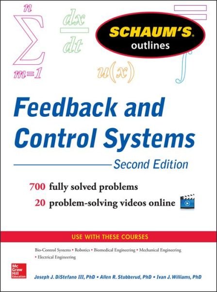 Cover for Joseph Distefano · Schaum’s Outline of Feedback and Control Systems (Pocketbok) (2013)