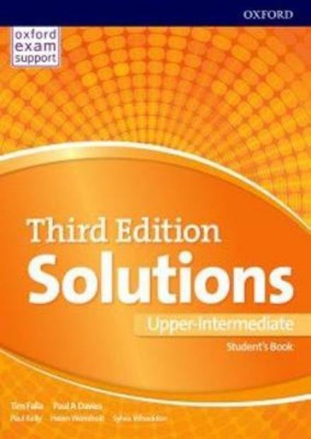 Cover for Paul Davies · Solutions: Upper Intermediate: Student's Book: Leading the way to success - Solutions (Paperback Bog) [3 Revised edition] (2017)