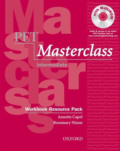 Cover for Annette Capel · PET Masterclass,Interm. Workb.+CD-ROM (Book) (2009)