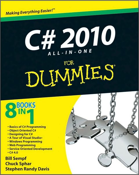 Cover for Bill Sempf · C# 2010 All-in-One For Dummies (Paperback Book) (2010)