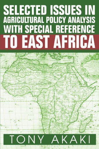 Cover for Tony Akaki · Selected Issues in Agricultural Policy Analysis with Special Reference to East Africa (Paperback Book) (2003)