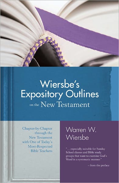 Cover for Warren Wiersbe · Wiersbe's Expository Outlines- New Testament (Gebundenes Buch) [New edition] (1992)