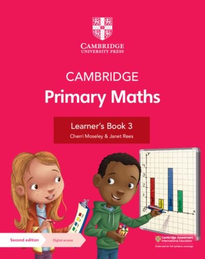 Cover for Cherri Moseley · Cambridge Primary Mathematics Learner's Book 3 with Digital Access (1 Year) - Cambridge Primary Maths (Bog) [2 Revised edition] (2021)