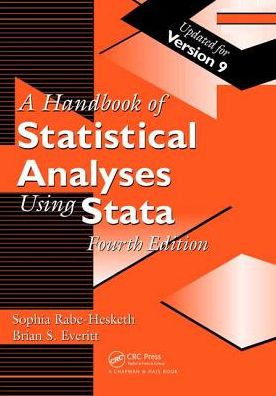 Cover for Brian S. Everitt · Handbook of Statistical Analyses Using Stata (Innbunden bok) (2017)