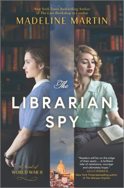 Cover for Madeline Martin · The Librarian Spy (Hardcover bog) (2022)