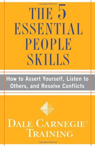 Cover for Dale Carnegie Training · The 5 Essential People Skills: How to Assert Yourself, Listen to Others, and Resolve Conflicts - Dale Carnegie Books (Taschenbuch) (2009)