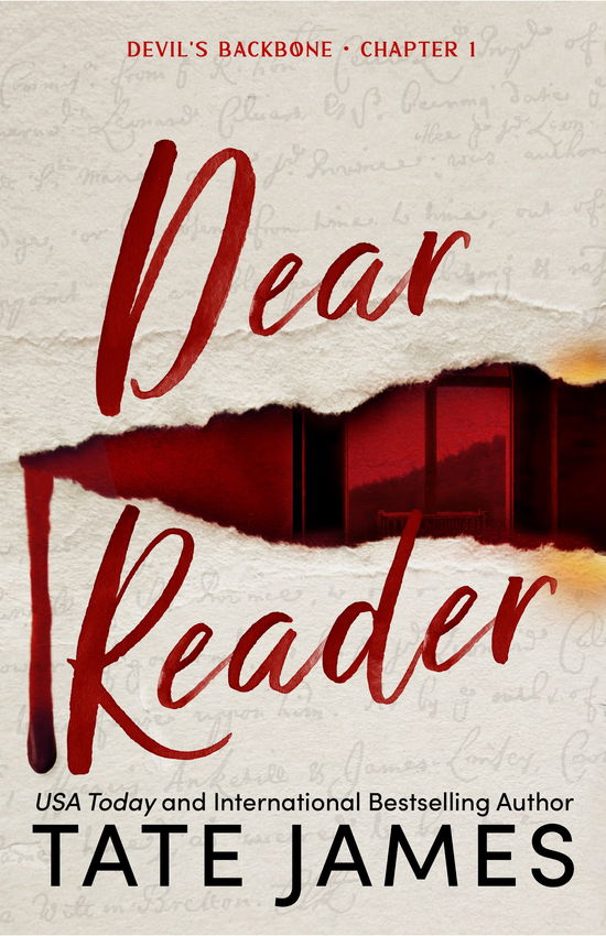 Cover for Tate James · Dear Reader: The First in A Dark Academia Why Choose Romance Trilogy - Devil's Backbone (Paperback Book) (2025)