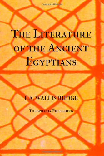 Cover for Wallis Budge · The Literature of the Ancient Egyptians (Paperback Book) (2012)