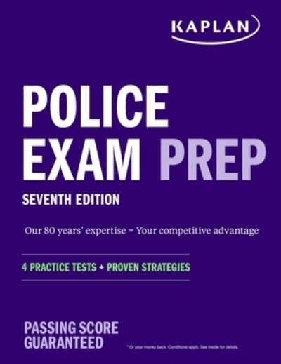 Cover for Kaplan Test Prep · Kaplan Police Exam Prep (Paperback Book) (2022)