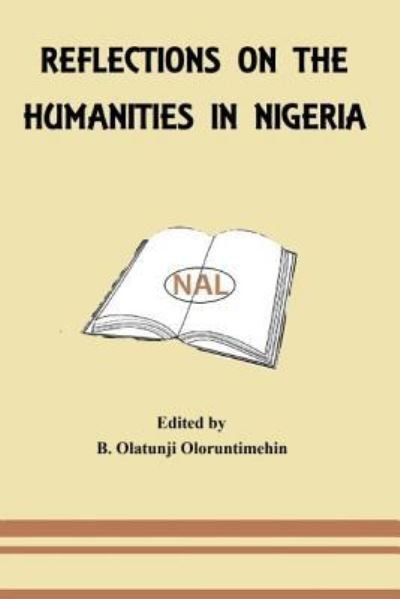 Cover for Roinaiius N Egudu · Reflections on the Humanities in Nigeria (Pocketbok) (2016)