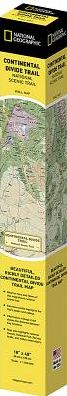 National Geographic Continental Divide Trail Wall Map In Gif T Box - National Geographic - Books - National Geographic Maps - 9781566957489 - December 20, 2017