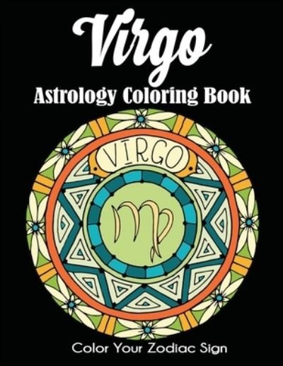 Cover for Dylanna Press · Virgo Astrology Coloring Book (Paperback Book) (2020)