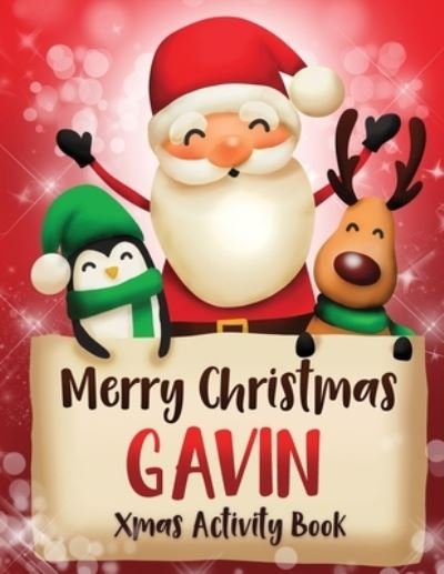 Cover for Whimsical Journals · Merry Christmas Gavin (Paperback Book) (2019)