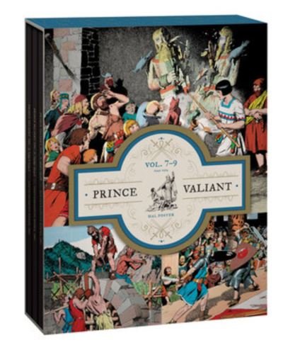 Cover for Hal Foster · Prince Valiant Vols. 7-9 Gift Box Set (Hardcover Book) (2020)