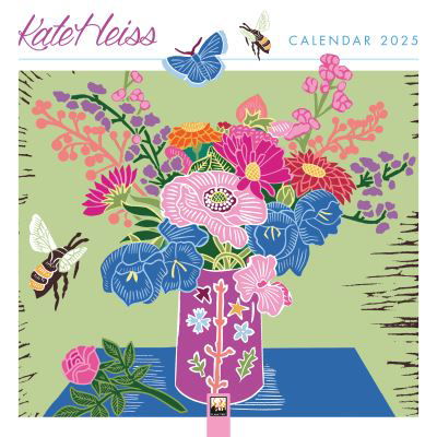 Flame Tree Studio · Kate Heiss Wall Calendar 2025 (Art Calendar) (Kalender) [New edition] (2024)