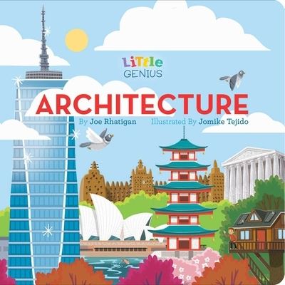 Cover for Joe Rhatigan · Little Genius Architecture - Little Genius (Board book) (2022)