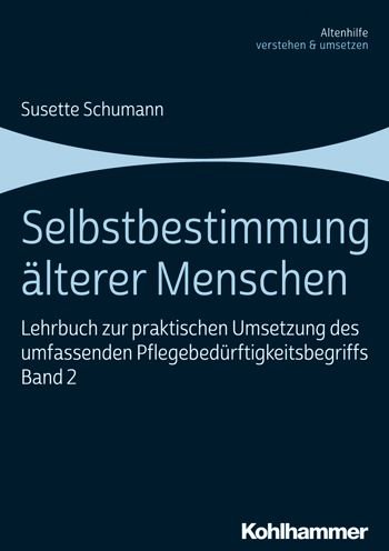 Cover for Schumann · Selbstbestimmung älterer Mensc (Bok) (2020)