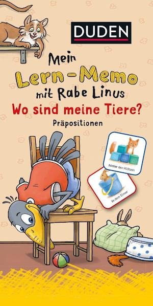 Cover for Dorothee Raab · Mein Lern-Memo mit Rabe Linus - Wo sind meine Tiere? (SPIEL) (2021)
