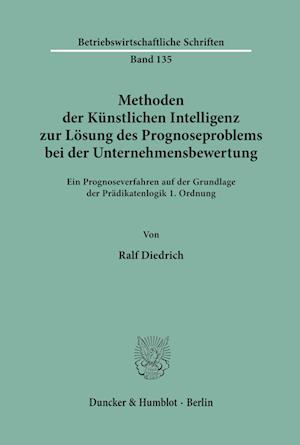 Cover for Diedrich · Methoden der Künstlichen Intel (Book) (1993)