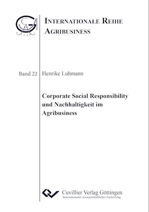 Cover for Henrike Luhmann · Corporate Social Responsibility und Nachhaltigkeit im Agribusiness (Paperback Book) (2017)
