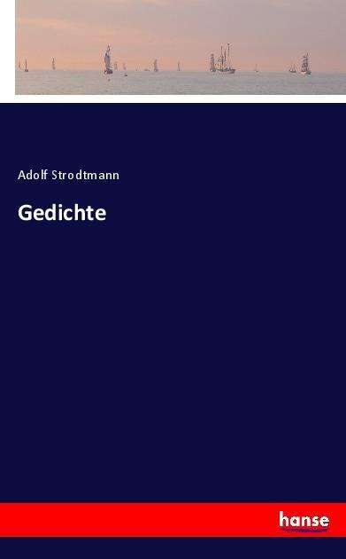 Cover for Strodtmann · Gedichte (Book) (2016)