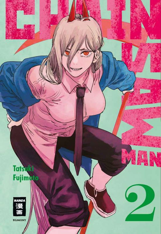 Chainsaw Man 2 - Tatsuki Fujimoto - Bücher - Egmont EHAPA Verlag GmbH - 9783770428489 - 3. Dezember 2020