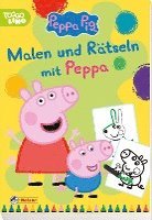 Cover for Nelson Verlag · Peppa: Malen und Rätseln mit Peppa (Paperback Book) (2021)