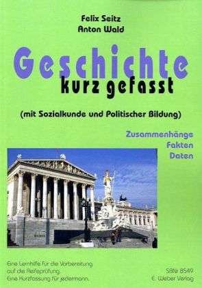 Geschichte Kurz Gefasst - Anton Wald Felix Seitz - Bøger -  - 9783852531489 - 