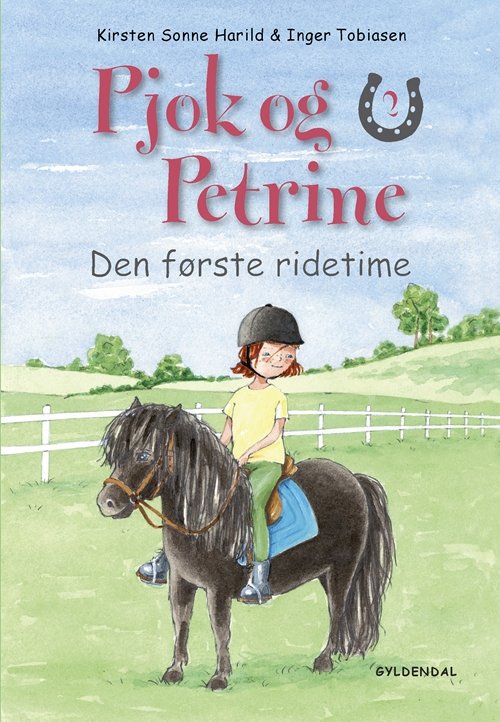 Cover for Kirsten Sonne Harild · Pjok og Petrine: Pjok og Petrine 2 - Den første ridetime (Gebundesens Buch) [1. Ausgabe] [Indbundet] (2007)