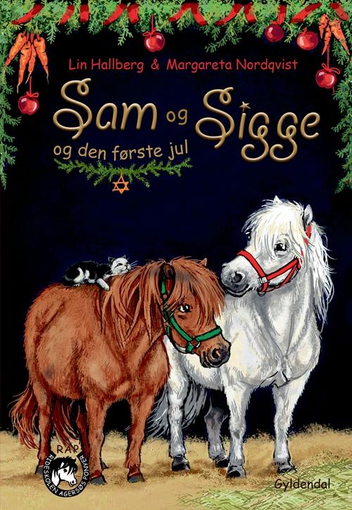 Cover for Lin Hallberg · Sam og Sigge: Sam og Sigge og den første jul (Bound Book) [1. Painos] (2016)